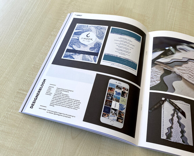 Designerbloom Branding Design Wellingon | featured in GSM Magazine NZ