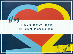 I was featured in GSM Magazine!
