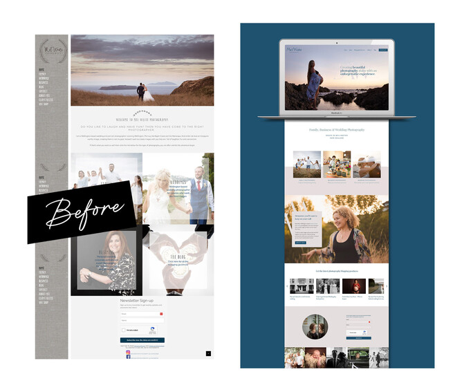 Photography Website Design