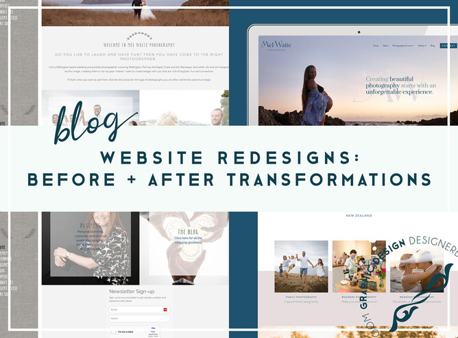 Website Redesigns: Before and After Transformation