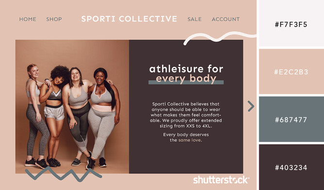 Color Palettes for Clothing & Apparel Sites