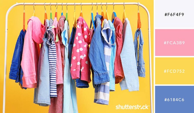 Color Palettes for Clothing & Apparel Sites
