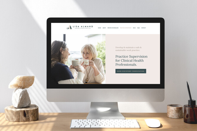 Rocketspark Partner Website of the Month | Lisa Almand Consulting | Designerbloom