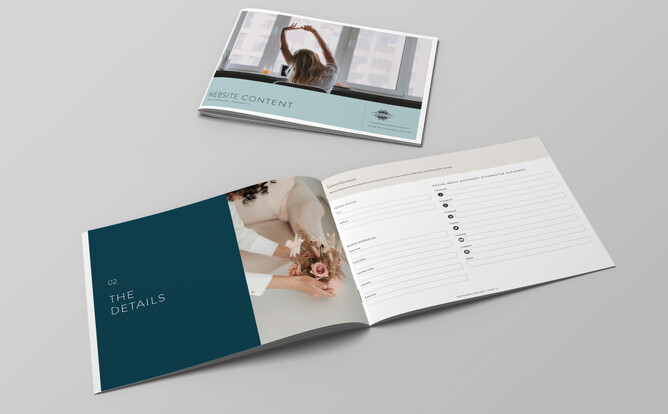 Picture of Website Content Prompt Workbook & Worksheets