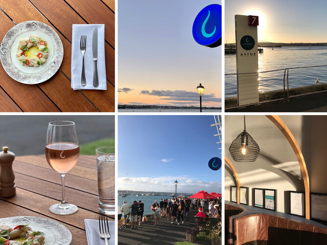 restaurant and bar logo and branding