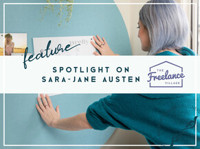 Spotlight on Sara-Jane Austen, from The Freelance Village