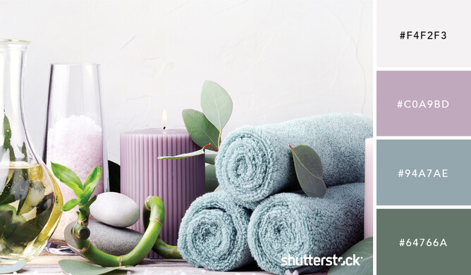Color Palettes for Health & Beauty Sites