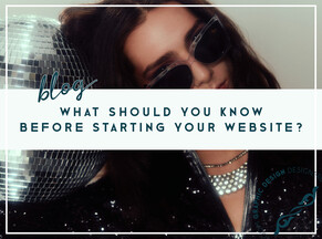 What should a small business owner know before starting their website?