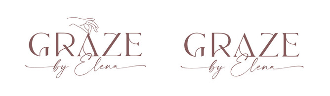 Alternative Logo Designs for Graze By Elena