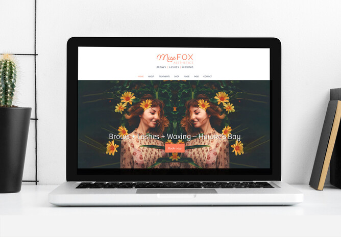 Winning Website | Miss Fox | by Designerbloom