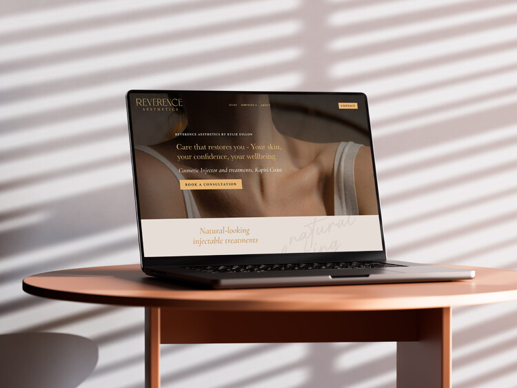 Health & Beauty Website Design Wellington