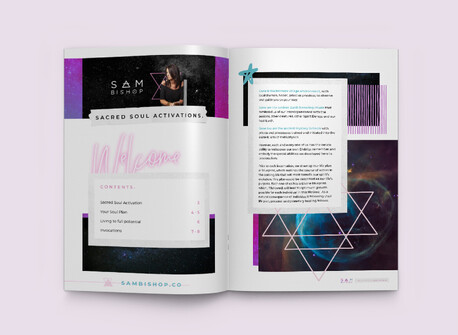 Sam Bishop Sacred Soul Activations Workbook