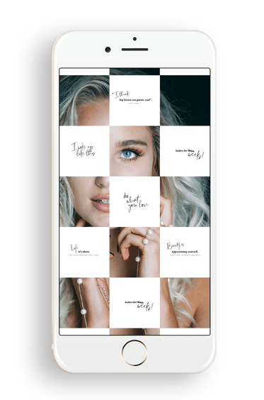 Free Instagram Tiles – Designerbloom Graphic Design – Wellington, New Zealand