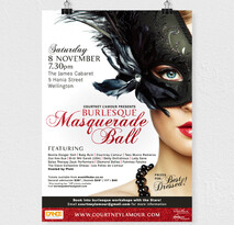 Event poster design and print – Designerbloom Graphic Design – Wellington, New Zealand