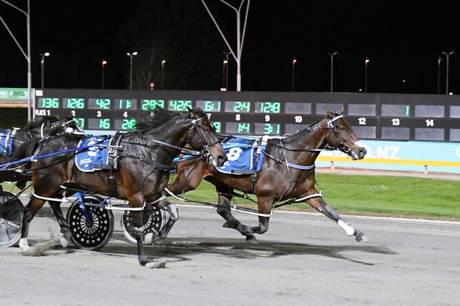 Self Assured takes out the inaugural running of The Race By Grins. - Photo:  Chanelle Lawson
