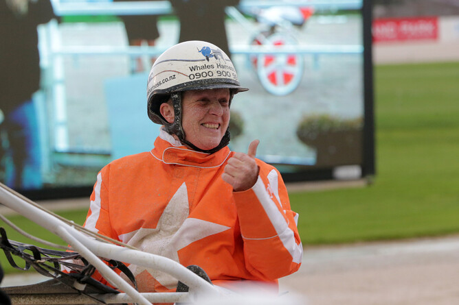 Nicky Chilcott celebrated her 500th win as a trainer on Friday night.  - Photo: Trish Dunell