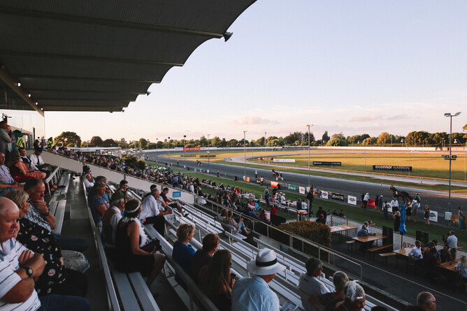 The crowd enjoying the Centenary Meeting - Sean Petersen
