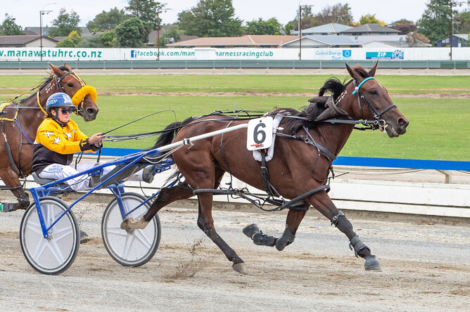 Sarabi won two from two at Manawatu last week - Royden Williams