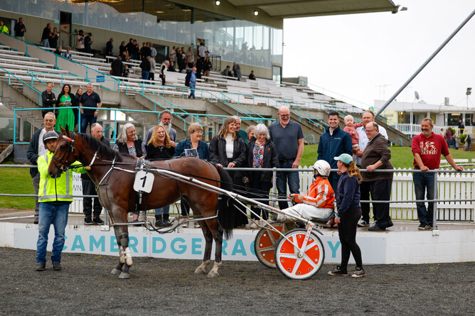 It's Nae or Never with her winning connections. - Photo: Ange Bridson