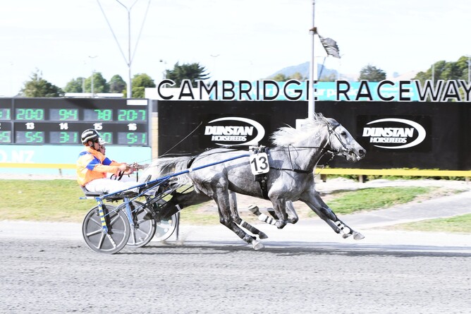 Silver Power overshadows Emma Frost in a thrilling finish to the Gr.3 Waikato Breeders' Stakes on Saturday - Photo: Chanelle Lawson