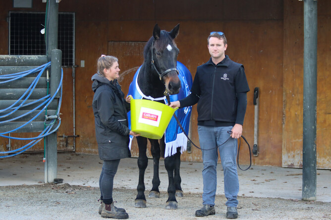 I Can Doosit with the winning bucket. - Photo: Supplied