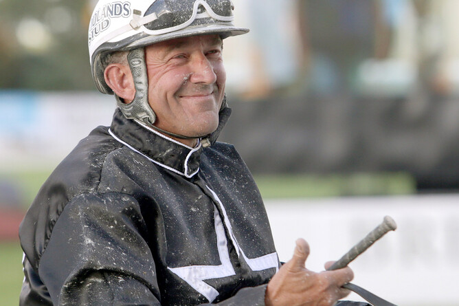 Tony Herlihy-trained trotters ran 1-2 in the feature at the Cambridge Raceway on Christmas Eve - Trish Dunell