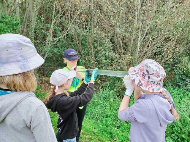 Image of Shmak Kit in use with Sustainable Coastlines. Case study of project funded by the Jenkins Foundation. New Zealand.