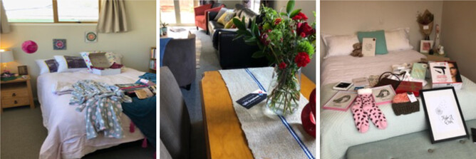 Image of Woven Earth team receiving an award. Case study of project funded by the Jenkins Foundation. New Zealand.