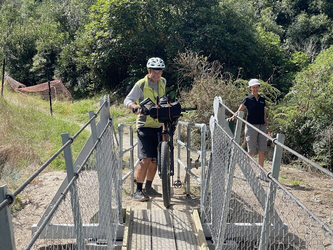 Dennis Millard - on the Tour Aotearoa 13 Feb 24