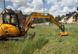 Mini-excavator Flail Mower GKL