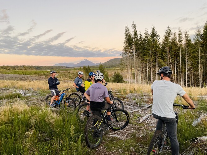 WNR crew getting ready to drop into Ball Bearings