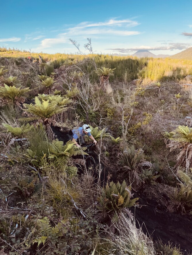 Matiu Riding down Loose Chain