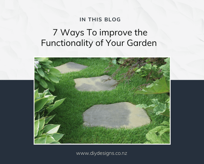 Take note of your favoured routes through your garden and turn these into permanent paths