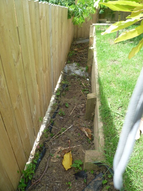 Photo of landscape issues for a designer to resolve