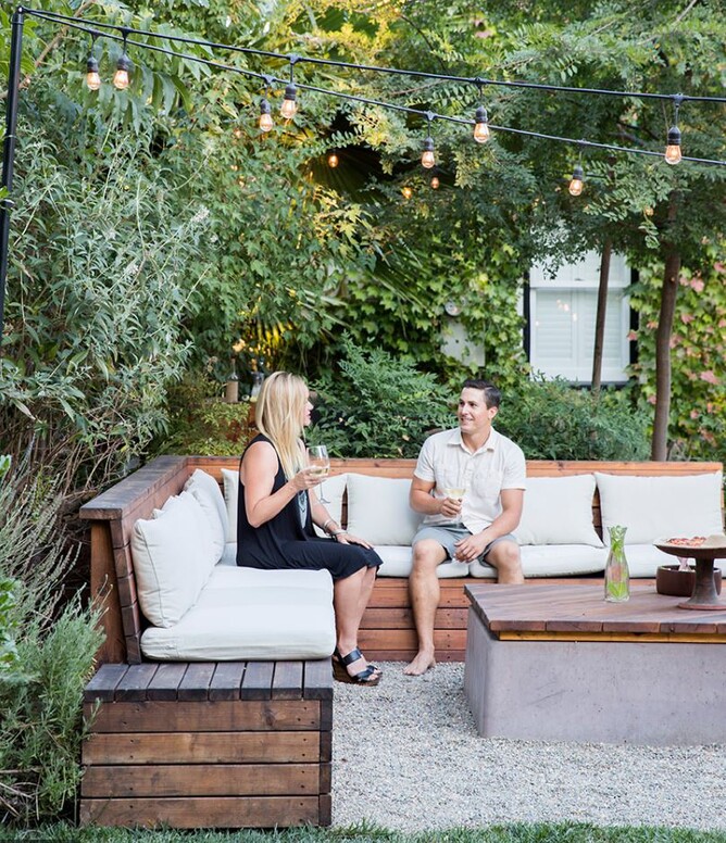 make your outdoor seating areas more relaxing and inviting