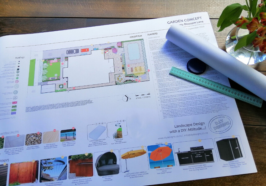 Garden Design Online NZ Wide Service DIY Designs