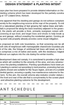 Landscape materials suggestions for a small garden design 