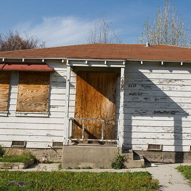 Emergency “Make Safe” services to board up a house that has been vandilised needing repairs