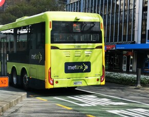 Electric transport on the way to the shops, and back!