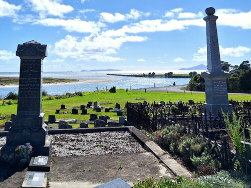 We naturally lit a beach bonfire, of course