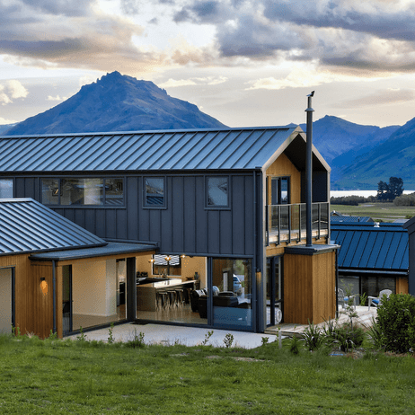 A new two storied residential home by Fixation Builders Queenstown.