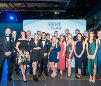 The Fixation Builders team at the Master Builders House Of The Year Awards ceremony.