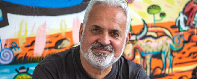 Chris Williams, founder and CEO of KingSt Advertising, will mentor Becki Sardeson, project leader for Bloom Asia's Early Learning Centre (Glow).