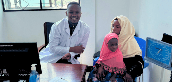 Dr Ibrahim Batalingaya, founder of Care_Link and All Good Ventures cohort member 2025