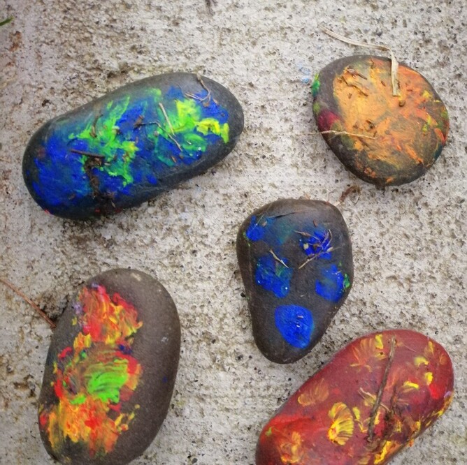 Rock painting