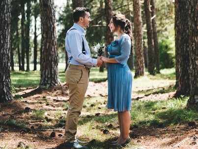 Small micro weddings in nature and among trees on Kapiti Coast, Wellington, Otaki, Levin, Paraparaumu, Te Horo for groups of 4 to 40 people