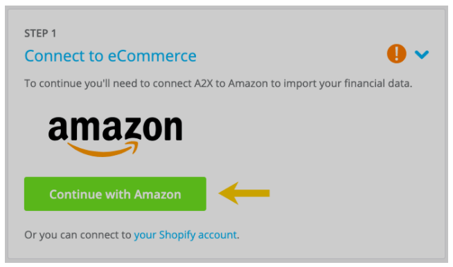 Connect Xero to Amazon seller central