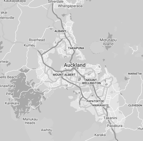 Trash Brothers Auckland Service Area Map