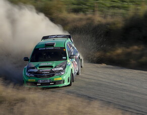 Top Five Times for Young at Otago Rally
