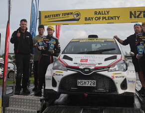 Second Overall and Class Win at Rally Bay of Plenty